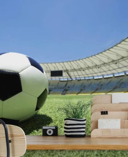 Football Stadium Wall Mural Football Stadium Wall Mural