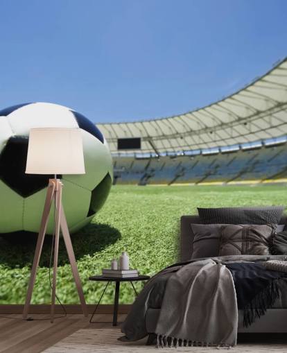 Football Stadium Wall Mural Football Stadium Wall Mural