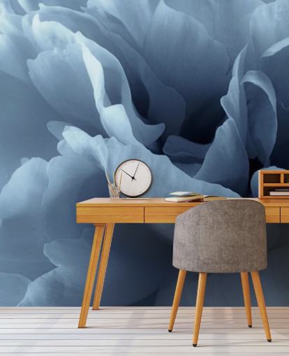 close up of pale blue peony wallpaper close up of pale blue peony wallpaper