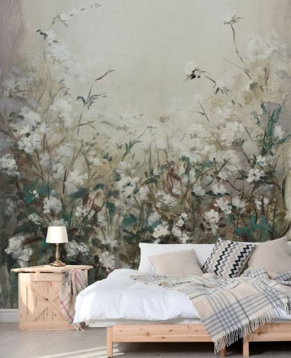 abstract autumn meadow mural abstract autumn meadow mural