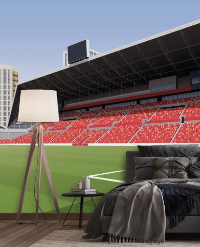 green and red brentford football club wallpaper called Gtech Community Stadium Football Stadium by Matthew J I Wood green and red brentford football club wallpaper called Gtech Community Stadium Football Stadium by Matthew J I Wood