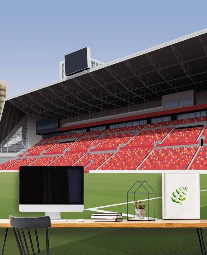 green and red brentford football club wallpaper called Gtech Community Stadium Football Stadium by Matthew J I Wood green and red brentford football club wallpaper called Gtech Community Stadium Football Stadium by Matthew J I Wood