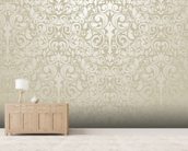 Silver - Wallpaper Wallpaper Wall Mural | Wallsauce