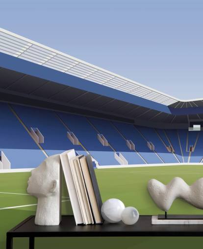 blue and green customisable leicester city wallpaper mural called King Power Stadium Football Stadium for bedrooms blue and green customisable leicester city wallpaper mural called King Power Stadium Football Stadium for bedrooms
