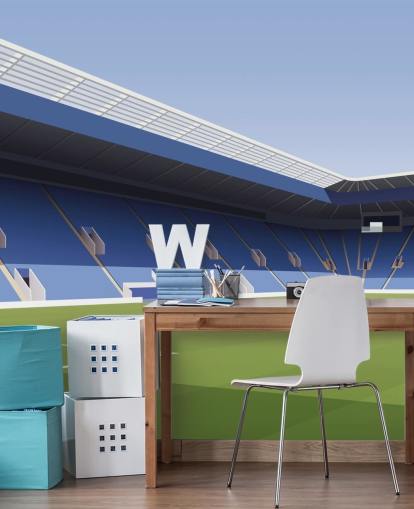 blue and green customisable leicester city wallpaper mural called King Power Stadium Football Stadium for bedrooms blue and green customisable leicester city wallpaper mural called King Power Stadium Football Stadium for bedrooms