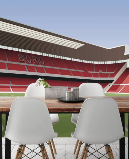 red and green middlesbrough wallpaper mural called Riverside Stadium Football Stadium for bedrooms red and green middlesbrough wallpaper mural called Riverside Stadium Football Stadium for bedrooms