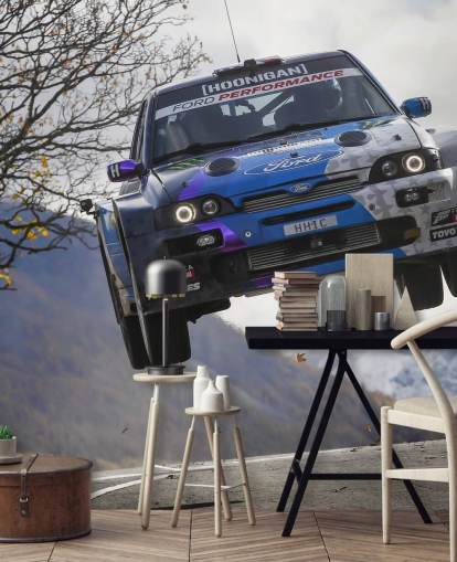 mukautettava ralli-taustakuvamaalaus nimeltä Ken Block Valais 2019 kotitoimistoihin ja teini-ikäisten makuuhuoneisiin mukautettava ralli-taustakuvamaalaus nimeltä Ken Block Valais 2019 kotitoimistoihin ja teini-ikäisten makuuhuoneisiin