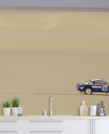tilpassbart rally tapet veggmaleri kalt Rene Metge Dakar for soverom og hjemmekontorer tilpassbart rally tapet veggmaleri kalt Rene Metge Dakar for soverom og hjemmekontorer