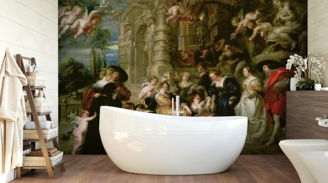 Rubens - The Garden of Love Wall Mural