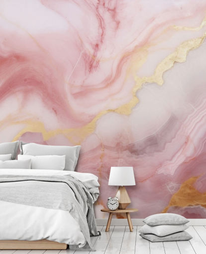 pink and gold marble wallpaper mural called Pink and Gold Marble for bedrooms and bathrooms pink and gold marble wallpaper mural called Pink and Gold Marble for bedrooms and bathrooms