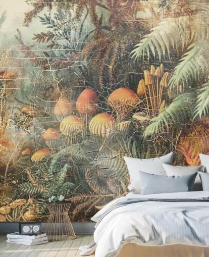 custom jungle wall mural called Distressed Jungle Floor by Rafal Kulik custom jungle wall mural called Distressed Jungle Floor by Rafal Kulik