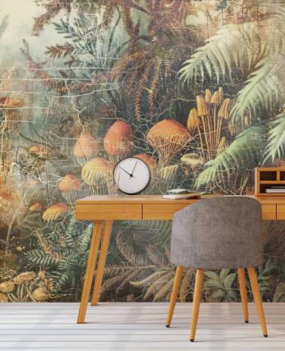 custom jungle wall mural called Distressed Jungle Floor by Rafal Kulik custom jungle wall mural called Distressed Jungle Floor by Rafal Kulik