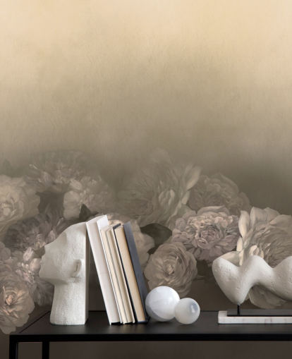 gul vintage tilpassbar veggmaleri kalt Amoura III av Loris Drago for soverom gul vintage tilpassbar veggmaleri kalt Amoura III av Loris Drago for soverom