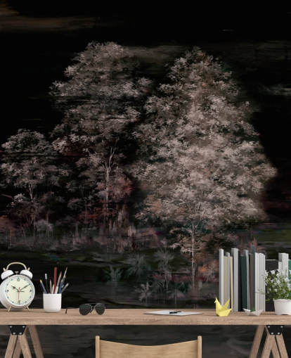 dark customisable nature wall mural called Velaria II by Loris Drago for bedrooms and hallways dark customisable nature wall mural called Velaria II by Loris Drago for bedrooms and hallways