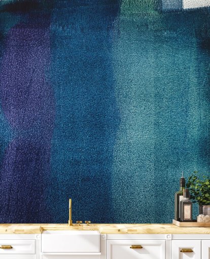 blue and purple customisable abstract mural called Painted Textures II by Tim Mossholder blue and purple customisable abstract mural called Painted Textures II by Tim Mossholder