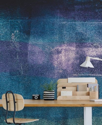 blue and purple custom abstract wall mural called Painted Textures III by Tim Mossholder for bedrooms and bathrooms blue and purple custom abstract wall mural called Painted Textures III by Tim Mossholder for bedrooms and bathrooms
