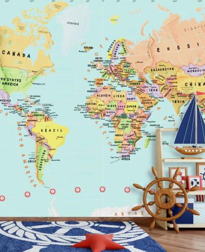 World Map of Countries Wallpaper World Map of Countries Wallpaper