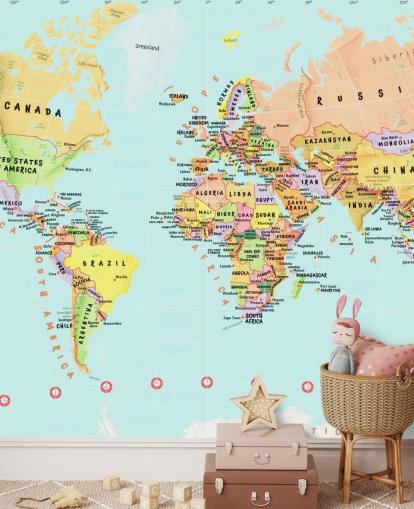 World Map of Countries Wallpaper World Map of Countries Wallpaper