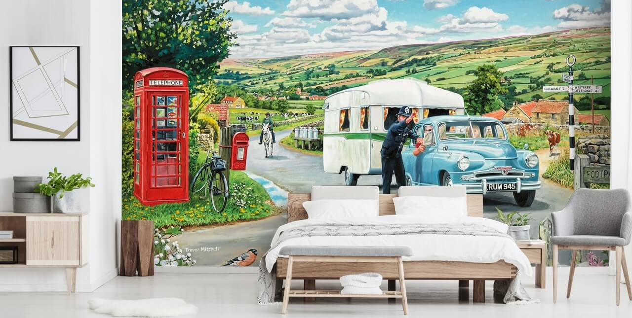 Giving Directions Wall Mural
