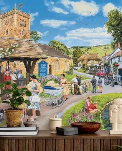 church village wallpaper church village wallpaper