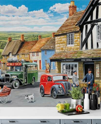 village post office wallpaper village post office wallpaper