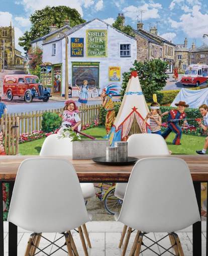 1960 barndom spille i forhagen tapet 1960 barndom spille i forhagen tapet