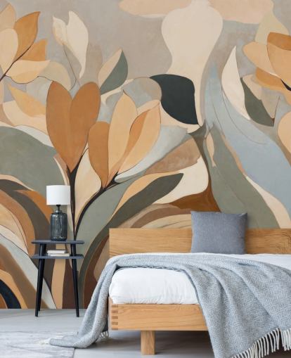 customisable abstract floral mural called Emil’s Bloom from Sir Edward for bedrooms and living rooms customisable abstract floral mural called Emil’s Bloom from Sir Edward for bedrooms and living rooms