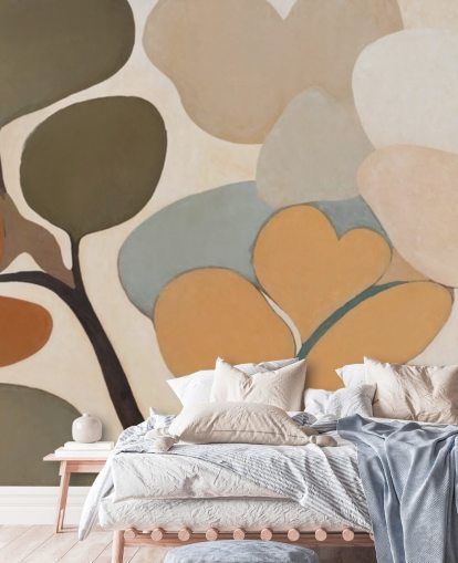 customisable abstract floral mural called Emil’s Bouquet from Sir Edward for bedrooms and hallways customisable abstract floral mural called Emil’s Bouquet from Sir Edward for bedrooms and hallways