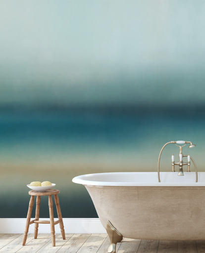 customisable blue minimalist wall mural called Rotko Blush from Sir Edward for bathrooms and kitchens customisable blue minimalist wall mural called Rotko Blush from Sir Edward for bathrooms and kitchens