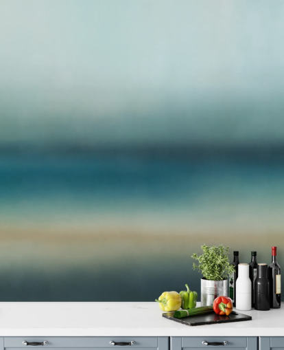 customisable blue minimalist wall mural called Rotko Blush from Sir Edward for bathrooms and kitchens customisable blue minimalist wall mural called Rotko Blush from Sir Edward for bathrooms and kitchens