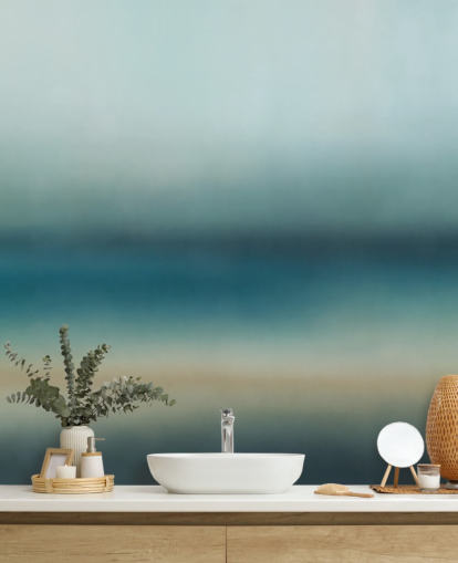 customisable blue minimalist wall mural called Rotko Blush from Sir Edward for bathrooms and kitchens customisable blue minimalist wall mural called Rotko Blush from Sir Edward for bathrooms and kitchens