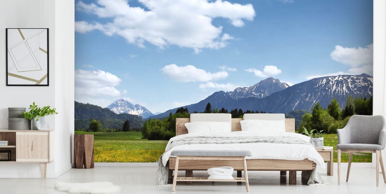 Meadow and Mountain View Mural