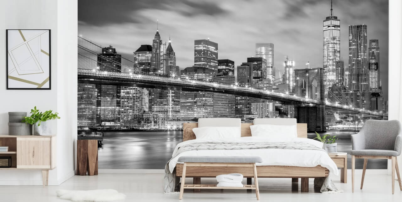 Black and White Brooklyn Bridge Wallpaper Black and White Brooklyn Bridge Wallpaper
