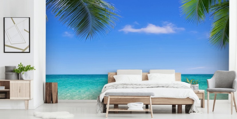 Beach Wallpaper & Tropical Beach Wall Murals | Wallsauce UK