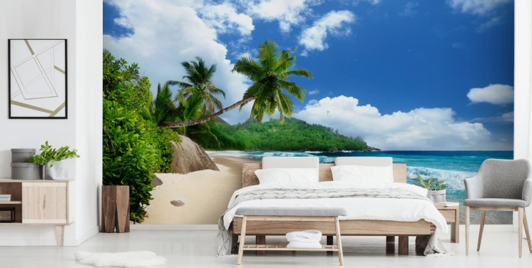 Beach Wallpaper & Tropical Beach Wall Murals | Wallsauce UK