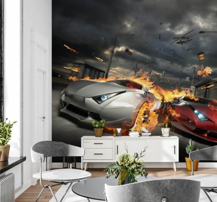 Car Wallpapers & Wall Murals | Wallsauce CA