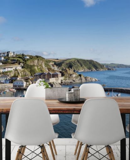 Veneet Kalastus satama Taustakuva Veneet Kalastus satama Taustakuva