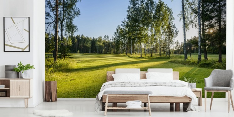 Papier peint parcours de golf