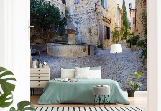 French Village wall mural