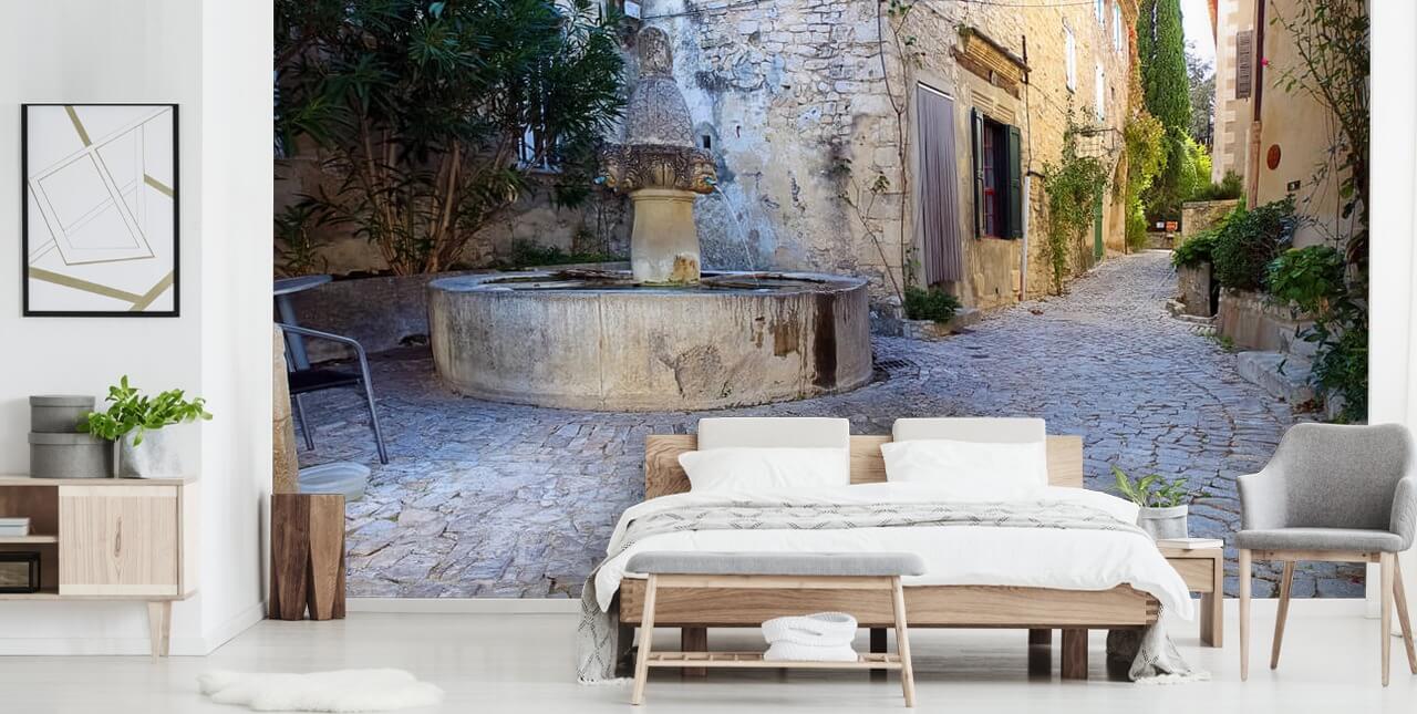 French Village wall mural French Village wall mural