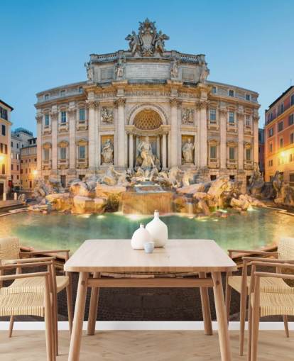 Fontaine de Trevi, Rome, Italie wallpaper Fontaine de Trevi, Rome, Italie wallpaper