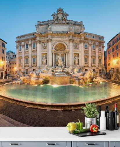 Fontaine de Trevi, Rome, Italie wallpaper Fontaine de Trevi, Rome, Italie wallpaper