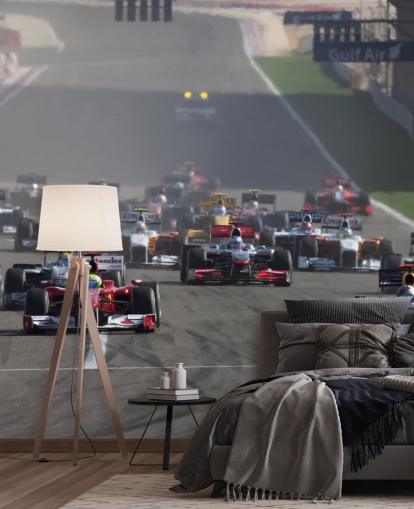 Racing F1 Biler Baggrund Racing F1 Biler Baggrund