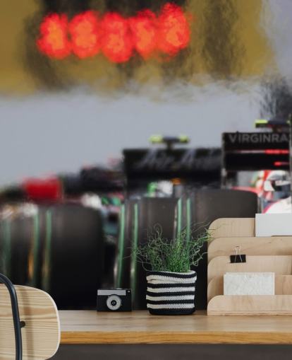 F1 Cars Lined Up Wallpaper F1 Cars Lined Up Wallpaper