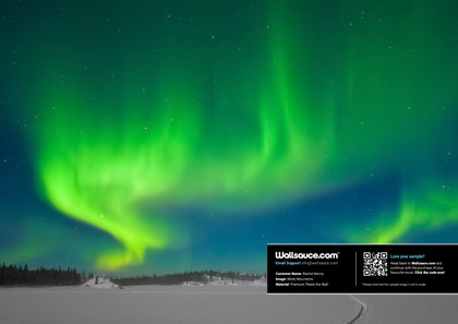 Aurora Borealis Wallpaper | Wallsauce US