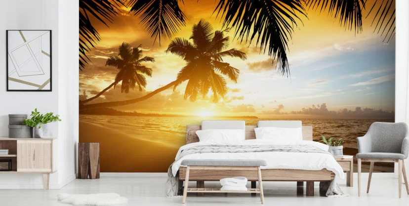 Beach Wallpaper & Tropical Beach Wall Murals | Wallsauce AU