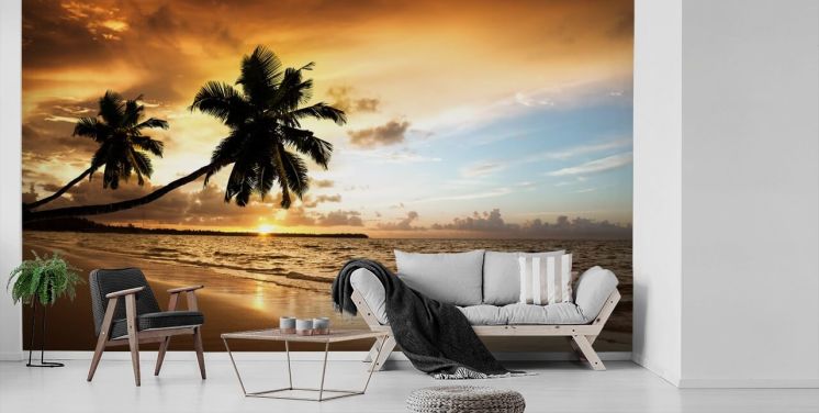 Tropical Beach Wallpaper And Wall Murals Wallsauce Us 4813