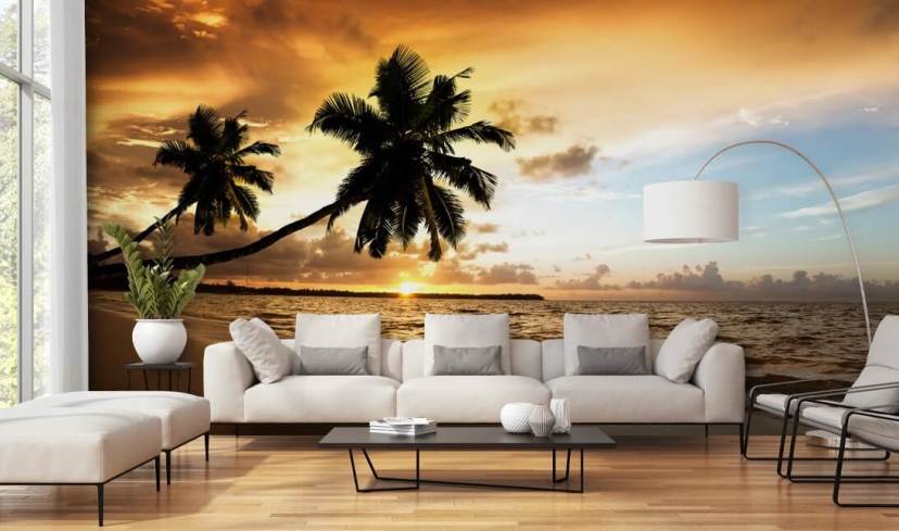 Tropical Beach Wallpaper & Wall Murals | Wallsauce US