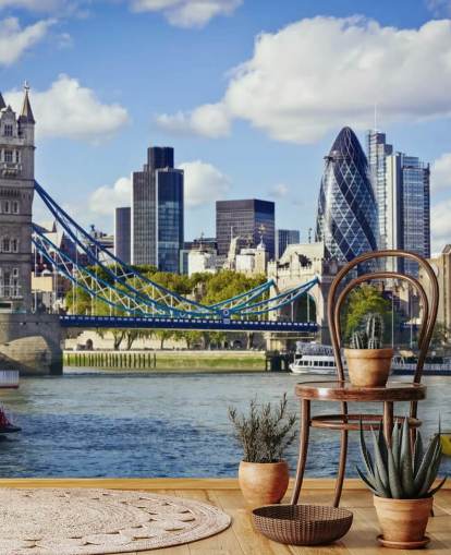 Thames-joen taustakuva Thames-joen taustakuva