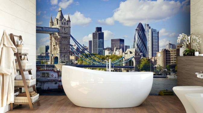 Themsen Thames Bakgrunn